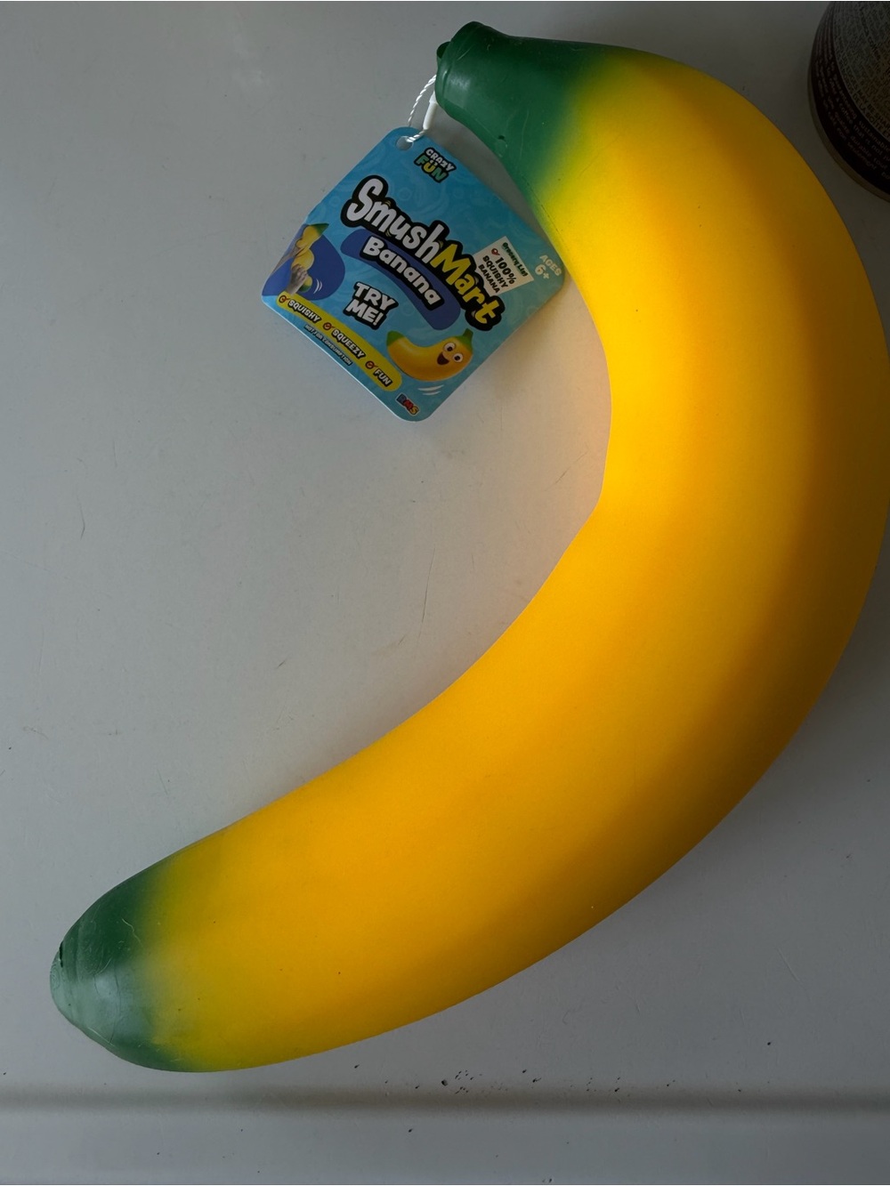 SmushMart Giant Yellow Banana Squishy Toy
